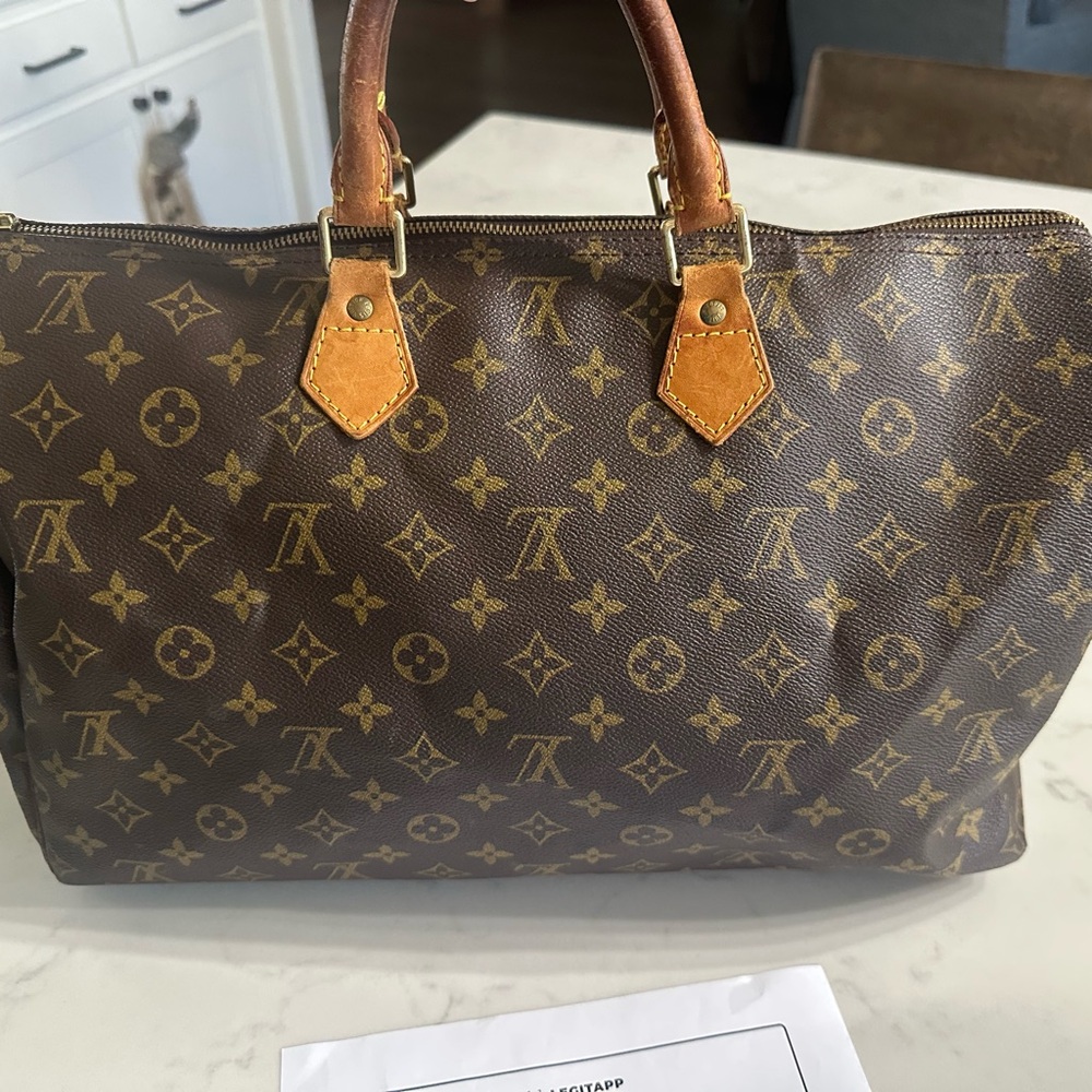 LOUIS VUITTON Auth vintage Classic Speedy 40